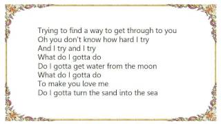 Céline Dion - Water from the Moon Lyrics