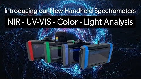 New Handheld Spectrometers - StellarNet Application Division - Analyzers for Industry
