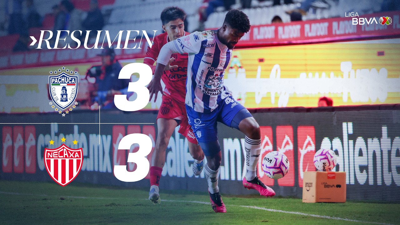 [멕시코 리가 MX] PACHUCA 3-3 NECAXA J11 AP26 | ¡Salomón Rondón rescata un electrizante empate para los Tuzo