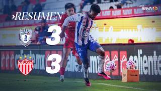 Pachuca vs Necaxa highlights (3-3) - Liga MX