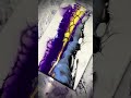I am not 100% sure if I love this fluid Art swipe #shorts #painting #art