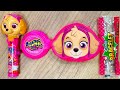 ASMR Candy Opening Paw Patrol Lollipop Unpacking #lollipops #candyopening #candiescollection #asmr 