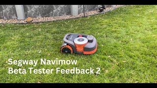 Second Segway Navimow Beta Tester