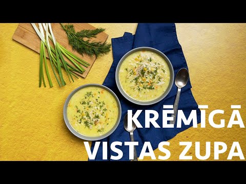 Video: Krēmīga Brokoļu Zupa Ar Sieru