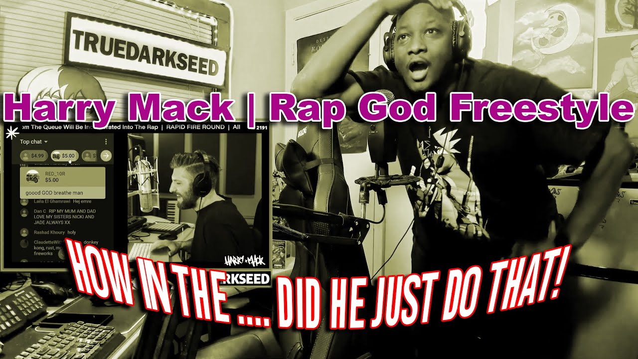 Реакция на фристайл Гарри Мака Рэпа Бога