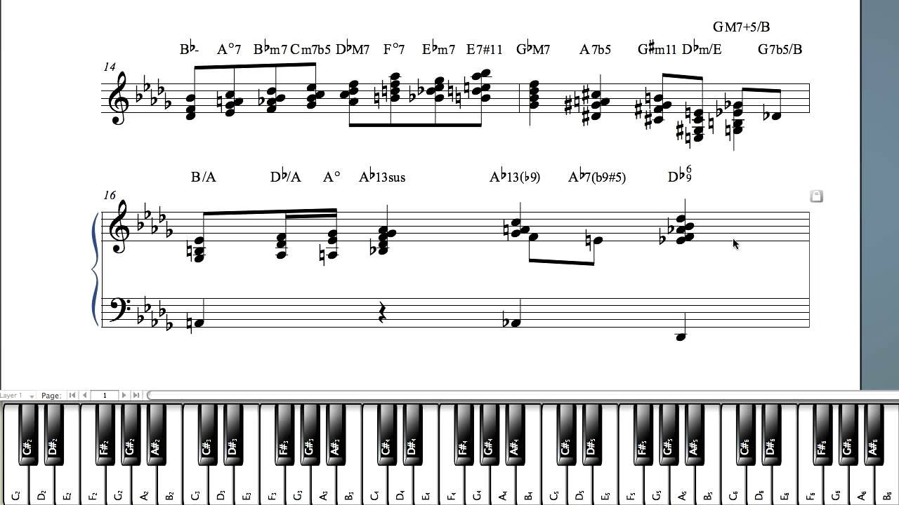Jazz Piano Voicings Pdf