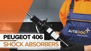 Kuidas vahetada Amort PEUGEOT 406 Coupe (8C) - online tasuta video