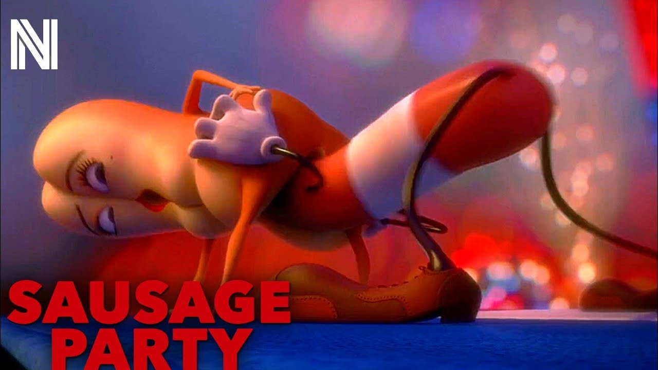 Sausage Party 2016 Frank And Brenda Sex Scene Kristen Wig Seth Rogen Salma Hayek Sexy
