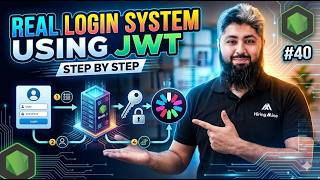Real login system using JWT (Step by Step) | NodeJS Series #40