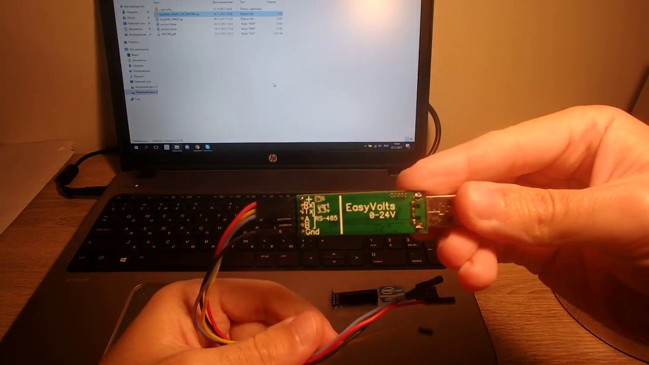 Simple PC modding with OLED LCD and EasyVolts - YouTube