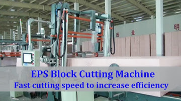 eps cutting line | Styrofoam cutting machine | Full automatic to increase cutting speed