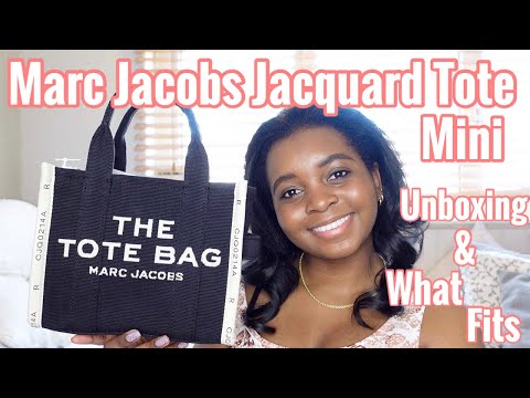 MARC JACOBS THE TOTE BAG UNBOXING & REVIEW + WHAT FITS INSIDE?