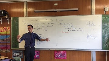 Solving Trigonometric Equations w/ Auxiliary Angle (2 of 2: Dealing with the phase shift)