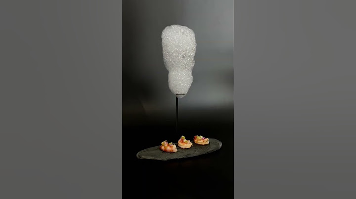 Edible bubbles and foam by Vom