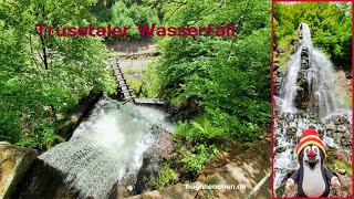 Trusetaler Wasserfall in Thringen - YouTube