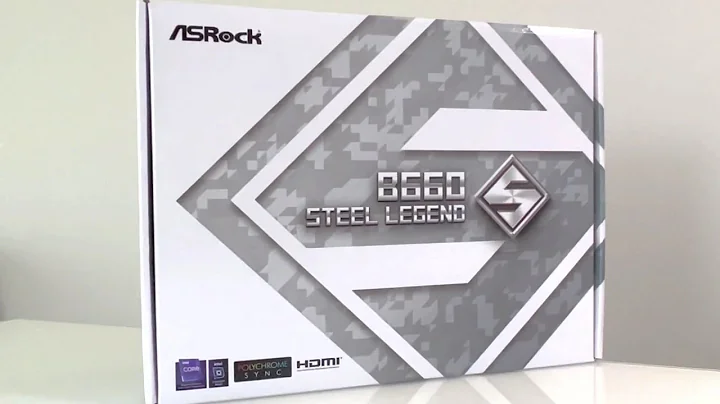 La meilleure carte mère abordable pour les CPU Intel 12e génération - ASRock B660 Steel Legend