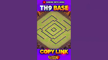 Thumbnail of Best TH9 WAR Base in the world!