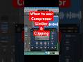 When to use compressors, limiters, and clipping! #logicprox #producer #mixing