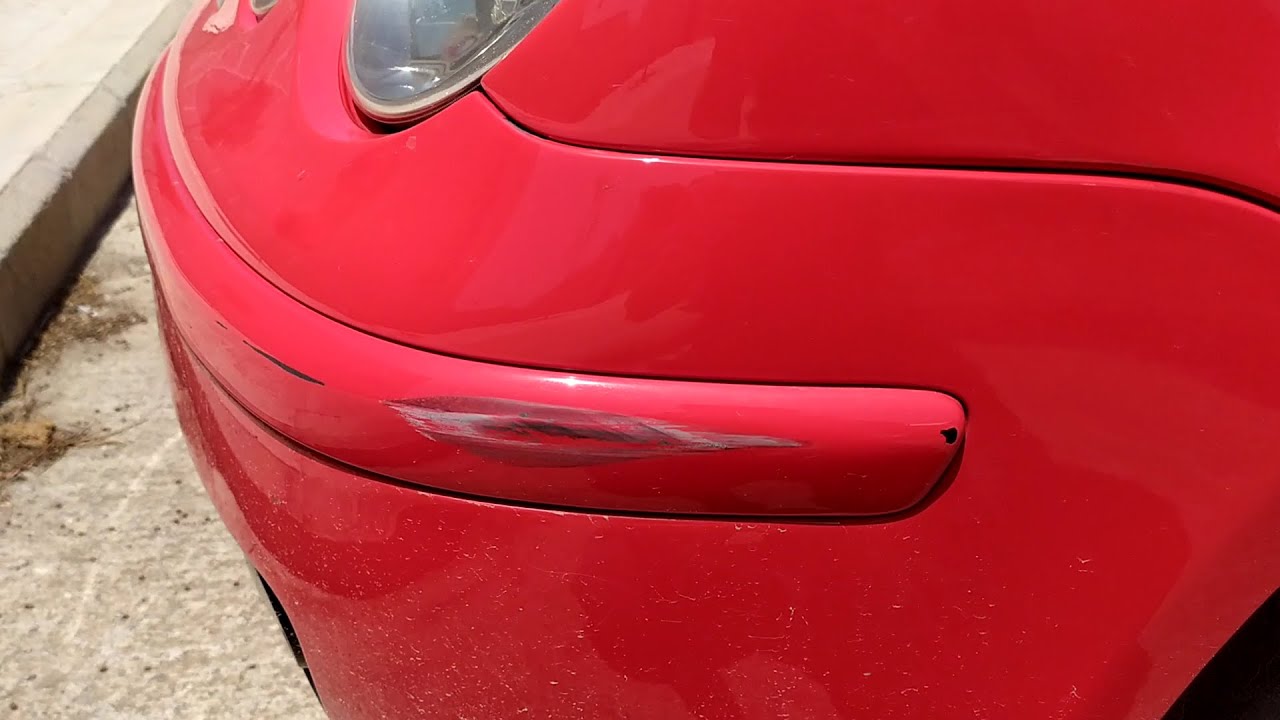 Cómo quitar arañazos del coche
