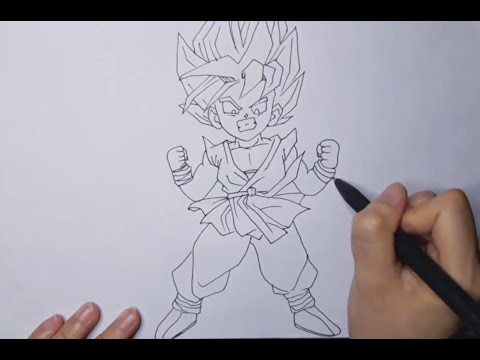Video vẽ songoku/7 viên ngọc rồng/dragon ball/Ngọc... - youtube