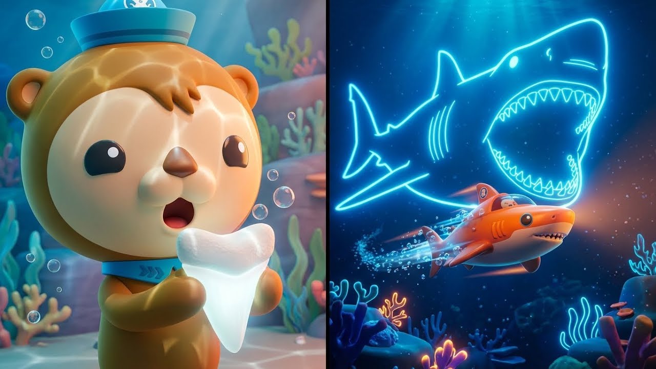 The Giant Tooth Discovery! 🦷 Prehistoric Shark Attack or Secret Cry for Help  Octonauts Full Episode