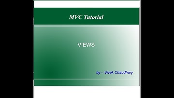 Part#3. MVC View TempData Session