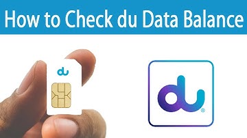How to Check du Data Balance | Du Data Balance Check Code | How to Check du Sim Data Balance Code
