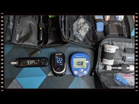 Сравнение показаний ГЛЮКОМЕТРОВ (Contour Plus One,Contour TS,Accu-Chek Performa Nano).