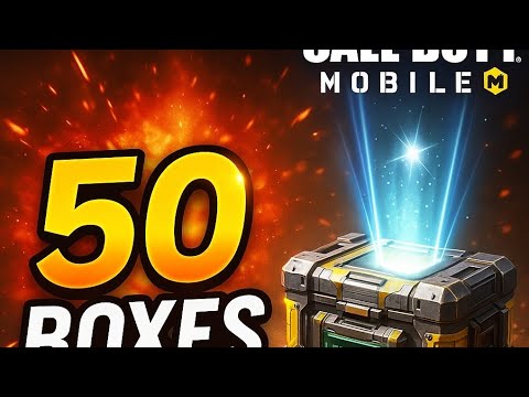 Opening 50 Cache Tracker Boxes in Call of Duty Mobile | Epic Rewards ...