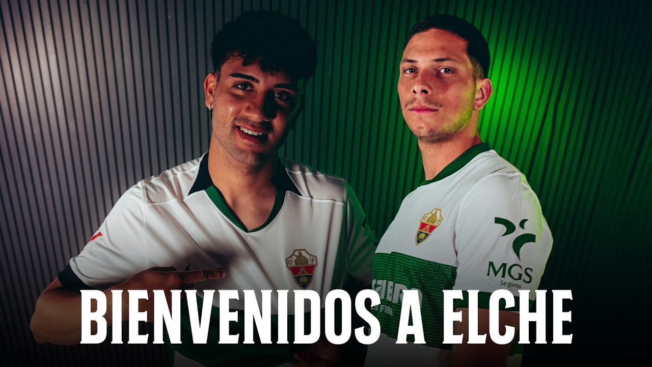 🔴 EN DIRECTO: Presentación oficial de Facundo Buonanotte y Abiel Osorio como jugadores del ELCHE CF