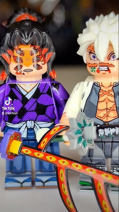 Demon Slayer Sanemi Kokushibo Lego Kimetsu no Yaiba #loctoys #