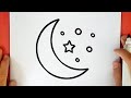 COMMENT DESSINER LA LUNE