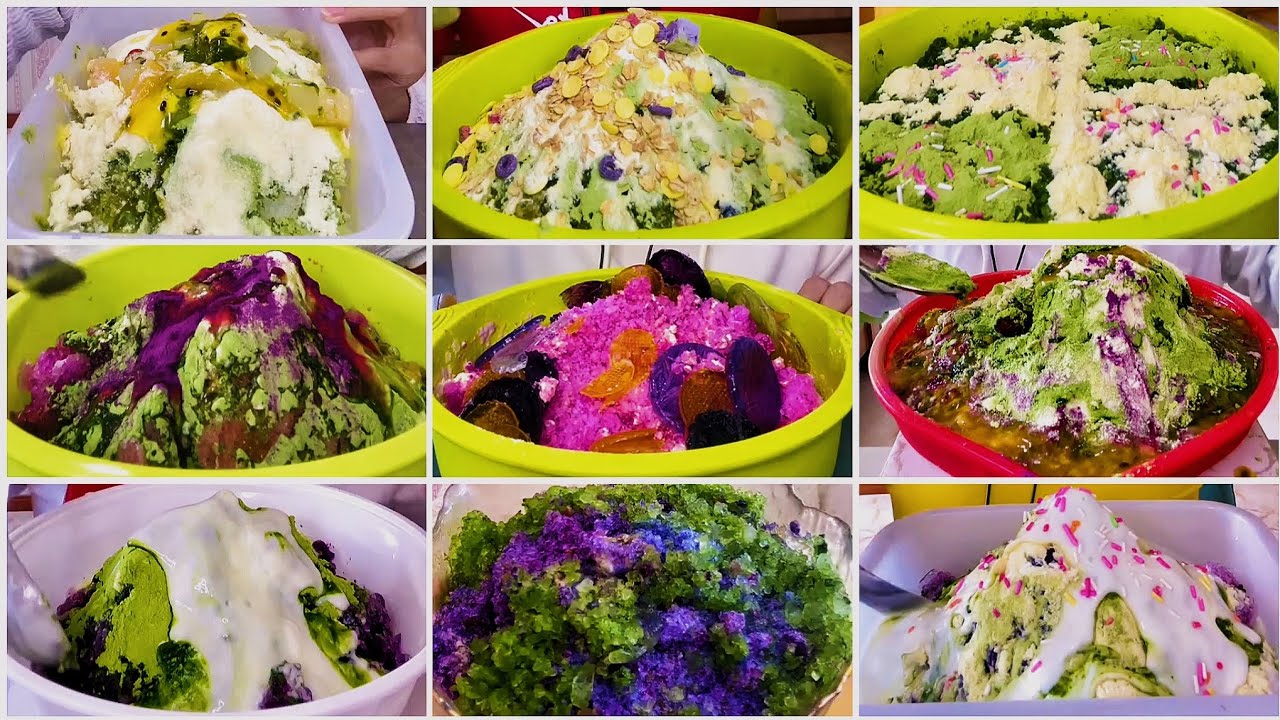 QIAN || ICE EATING ASMR || [All videos are my personal favorite] || finished bowls