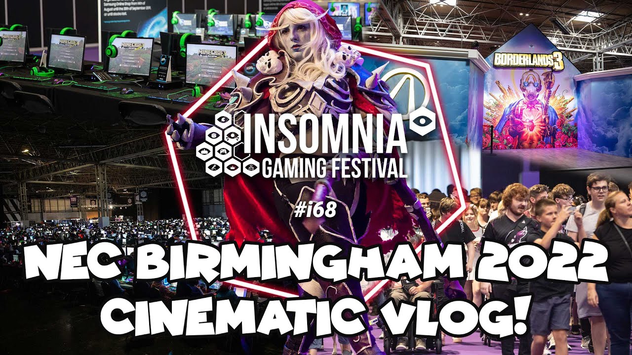 INSOMNIA 68 2022 BIRMINGHAM - APRIL 2022 | CINEMATIC VLOG