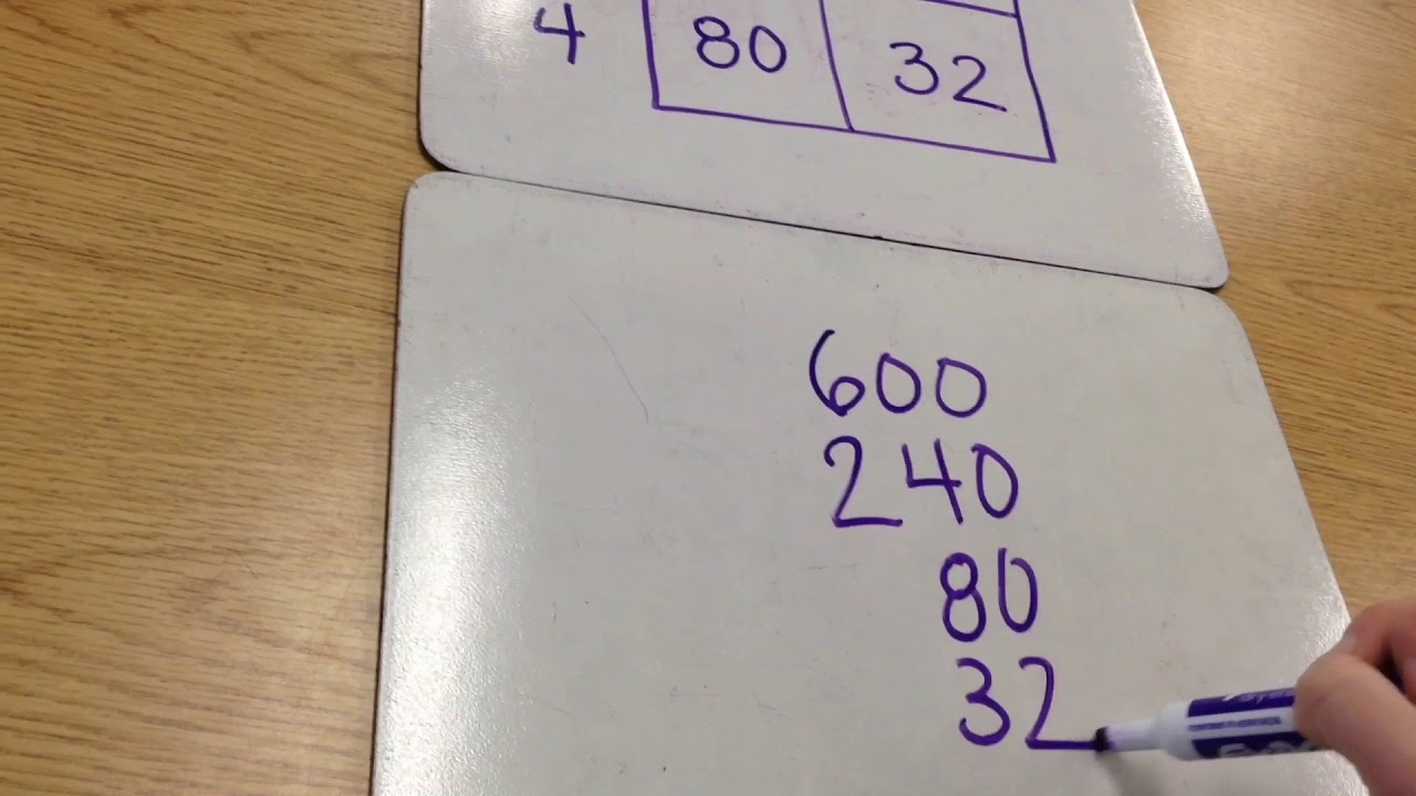Multiplying Double Digit Numbers Using the Array Method - YouTube