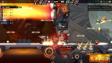 Teamwork e wipeout - Awesomenauts