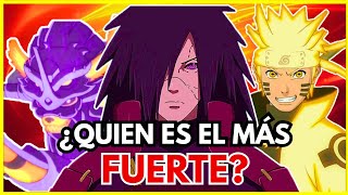 Los 10 Personajes más FUERTES de NARUTO 