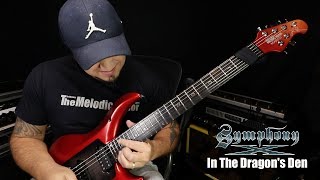 Symphony X - In The Dragon&#39;s Den - Guitar Solo Cover + Backing Track