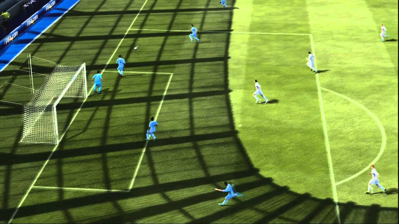 FIFA Goal with BOTTOM of FOOT!