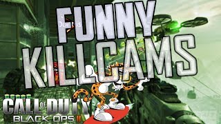 Black Ops 2: Funny Killcams! (Crazy Noob Tubes, Tomahawk Banks & More!)