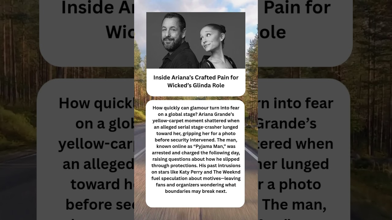 Inside Ariana’s Crafted Pain for Wicked’s Glinda Role 