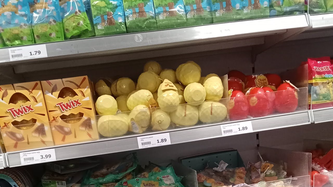 colorful Easter Egg chocolade Easter is coming