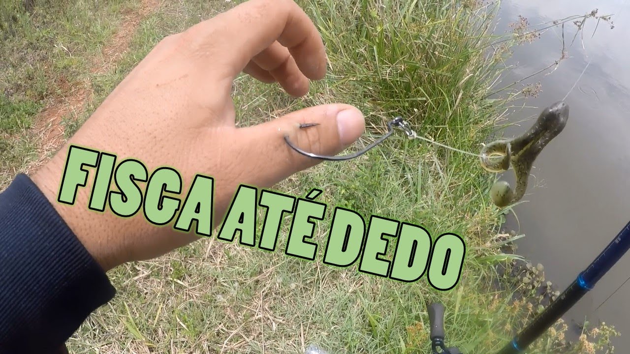 Hard Leg Frog -  Z-MAM, pega até dedo!!!