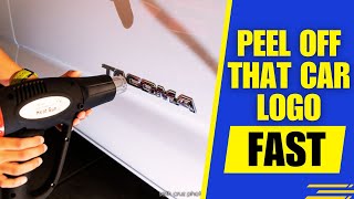 The Safest Way to Remove Car Emblems Without Scratching Paint! 🚘
