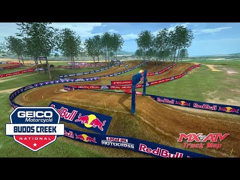 2017 Budds Creek motocross track map