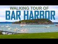 BAR HARBOR WALKING TOUR in 4K (Acadia, Maine)