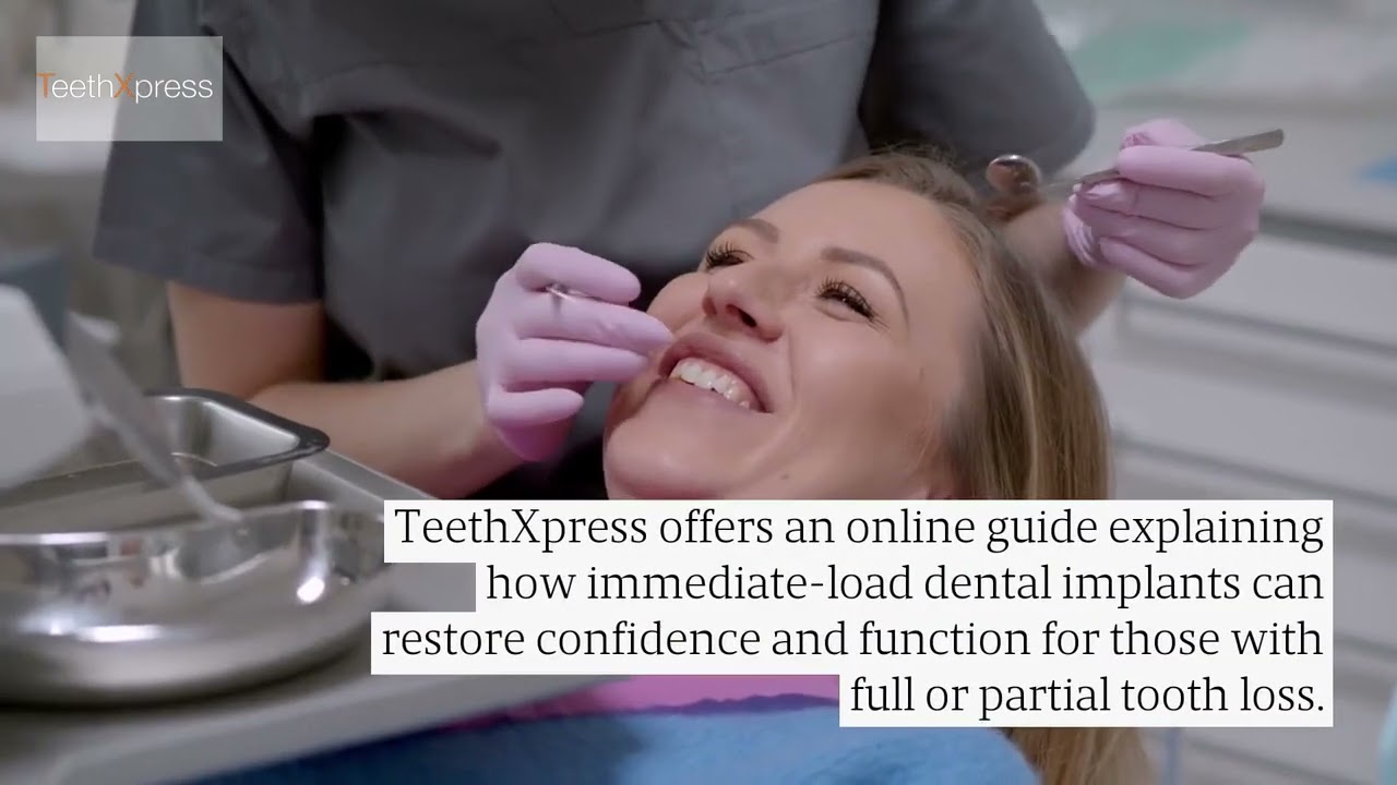 TeethXpress Immediate-Load Dental Implants Offer Stable, Quick Solution For Missing Teeth