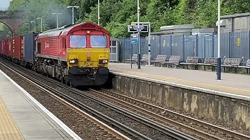 Class 66 | 66152 ‘Derek Holmes - Railway Operator’ | DB Cargo UK | Winchester | 05/07/21