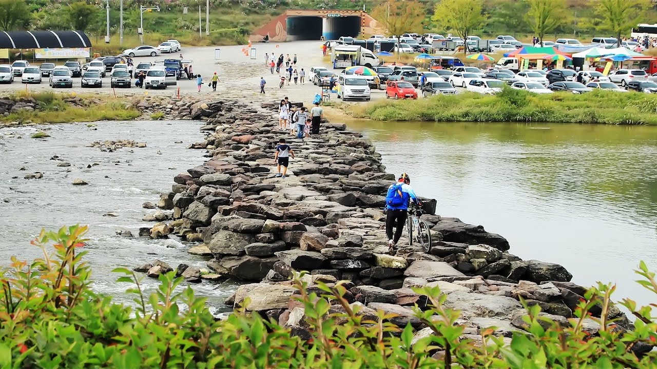 Jincheon Stone Bridge Water for Agriculture