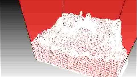 SPH fluid simulation demo